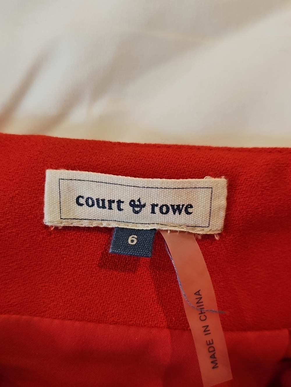 COURT & ROWE Skirt with Center Front Slit - Picture 2 of 6